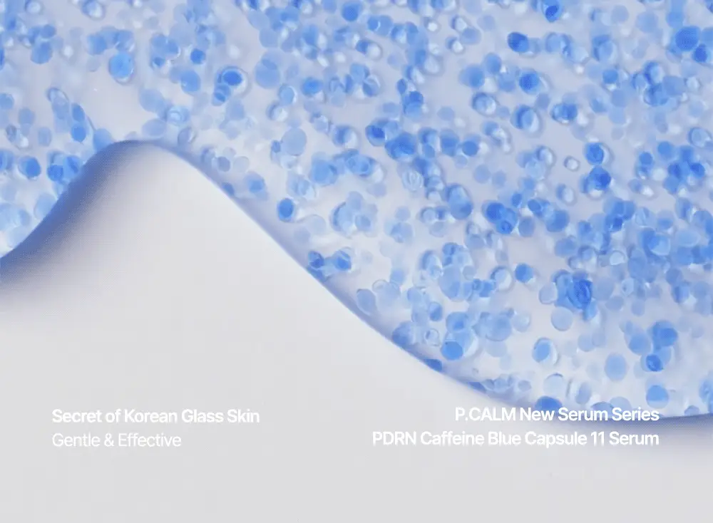 [피부볼륨 플럼핑효과/피부수분 20겹개선] 피캄 PDRN 카페인 블루캡슐 11 세럼 30ml 상세페이지 11
